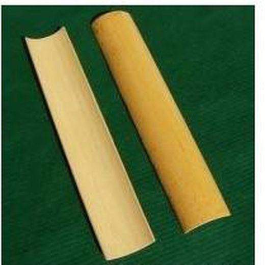 Contrabassoon cane, gouged