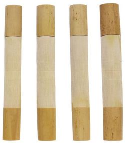 Contraforte, roseau gougé et profilé