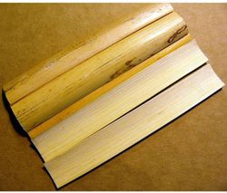 Uilleann pipe gouged cane