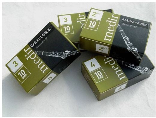 10 Bass Clarinet reeds