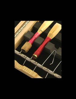 Étui pour 4 anches de Cor A. / O. d'amore