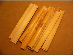 Bariton Oboe, gouged cane.