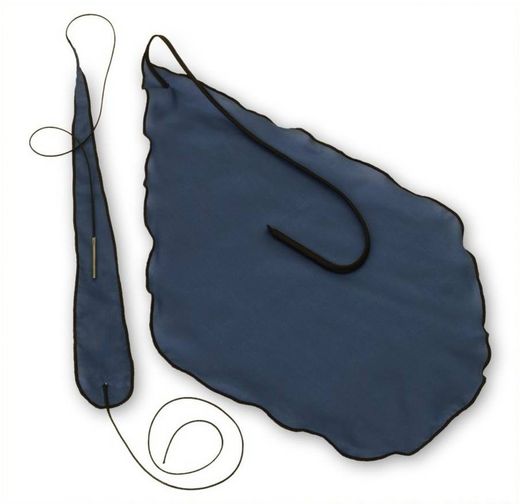 Silk swab, 2 parts