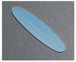 Plaque in burnished steel