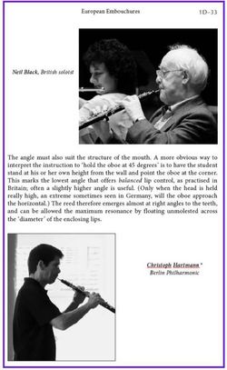 Understanding the Oboe Reed - Graham Salter